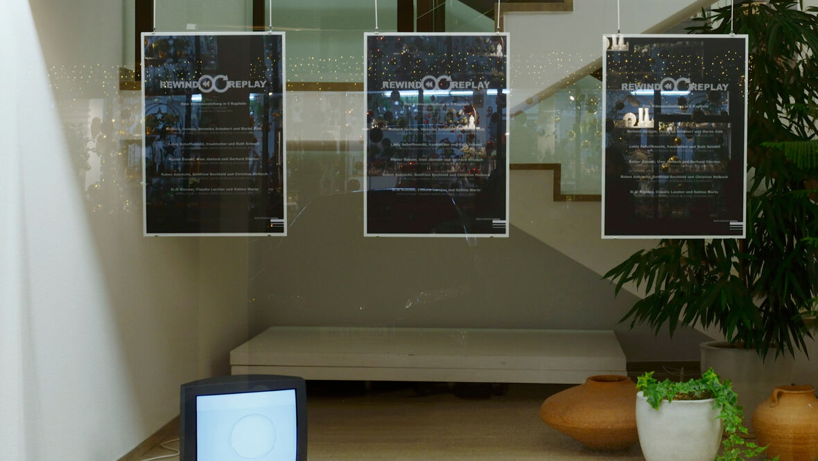 Ausstellungsansicht: Rewind & Replay, Kapitel 2. Foto: Gerhard Klocker