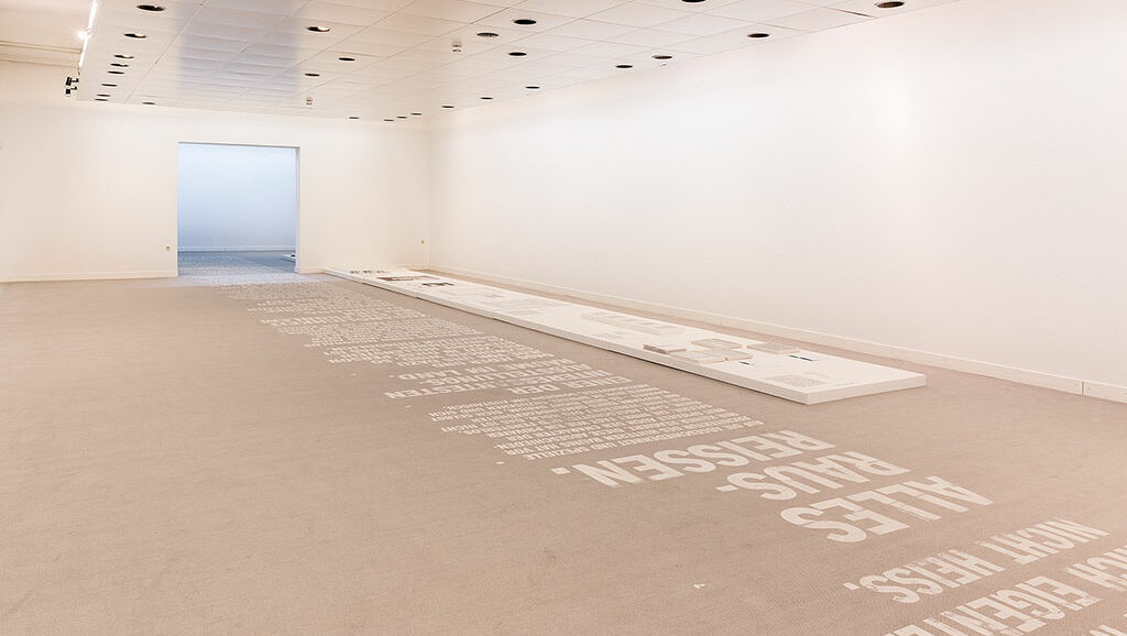 SALE ON-SITE, Ausstellungsansicht (Foto: Lukas Hämmerle)