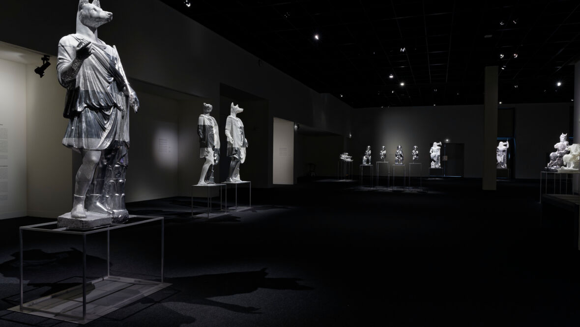 2023, Mémoire vive, Oliver Laric, Musée de la Romanité, Nîmes, FR (photo Cédrick Eymenier)