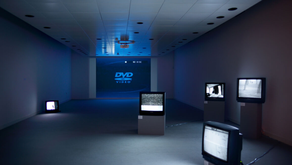 Ausstellungsansicht: Rewind & Replay, Kapitel 4. Foto: Gerhard Klocker