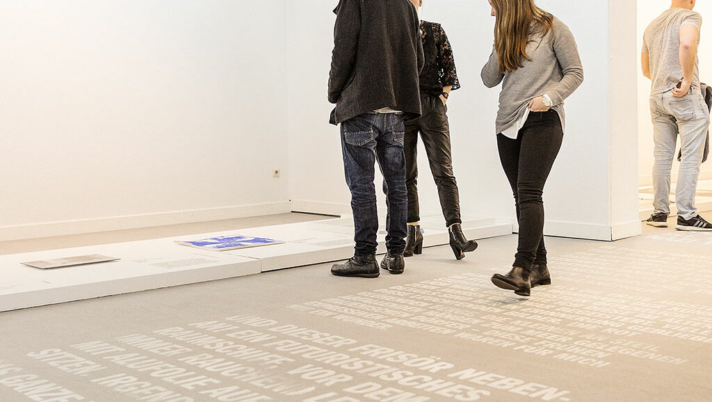 SALE ON-SITE, Ausstellungsansicht (Foto: Lukas Hämmerle)