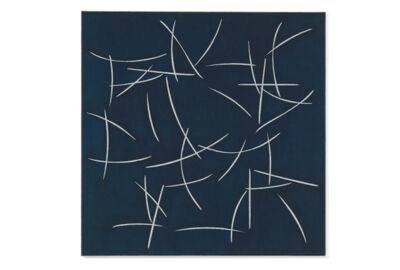 Franz Gassner: ZEICHENFELD, 2009, Öl auf Leinwand, 90 x 90 cm Franz Gassner: ZEICHENFELD, 2009, Öl auf Leinwand, 90 x 90 cm