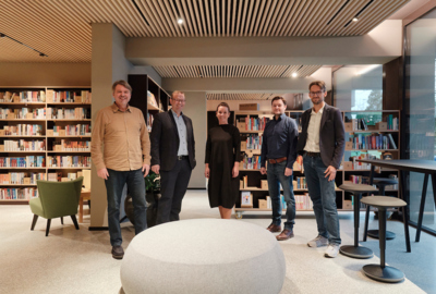 Zurück im Ponten - Umgebaute Bibliothek „dockt“ wieder an