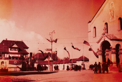 KeyVisual Lustenau Kirchplatz Historisches Archiv