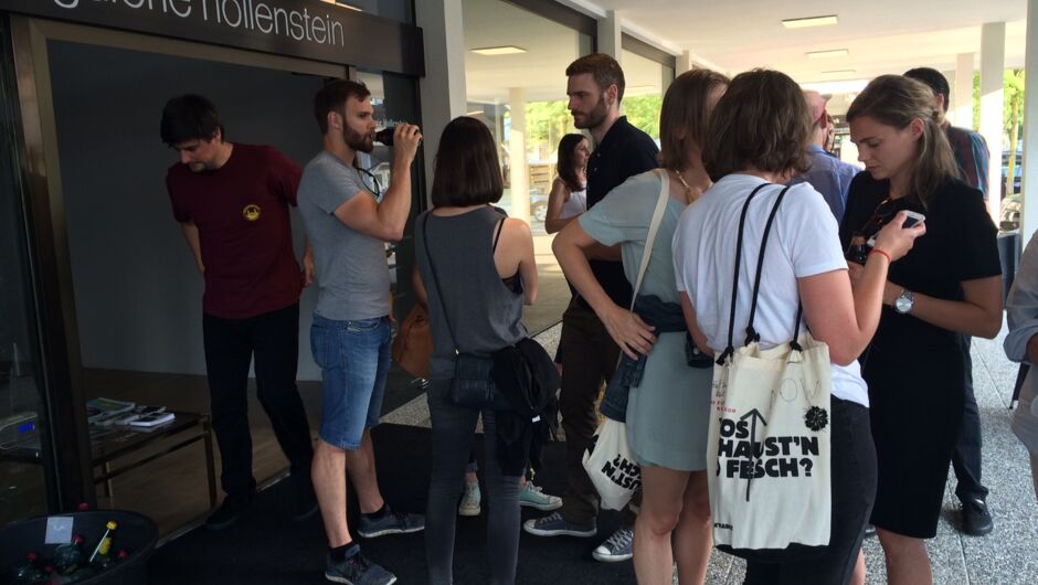 Florian Gerer "THE OFFERING"_Ausstellungseröffnung_Foto: Voit Florian Gerer "THE OFFERING"_Ausstellungseröffnung_Foto: Voit