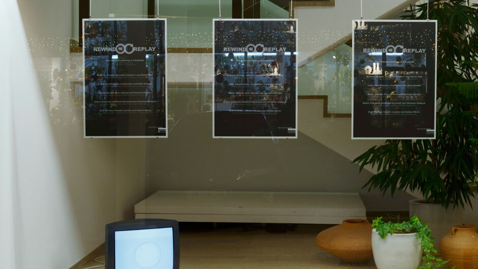Ausstellungsansicht: Rewind & Replay, Kapitel 2. Foto: Gerhard Klocker Ausstellungsansicht: Rewind & Replay, Kapitel 2. Foto: Gerhard Klocker