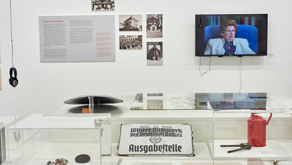 Ausstellungsansicht Nationalsozialismus 7 Ausstellungsansicht Nationalsozialismus 7