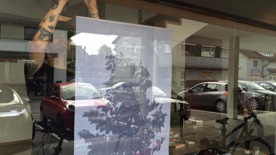 Florian Gerer_Ausstellungsaufbau_Foto: Voit Florian Gerer_Ausstellungsaufbau_Foto: Voit