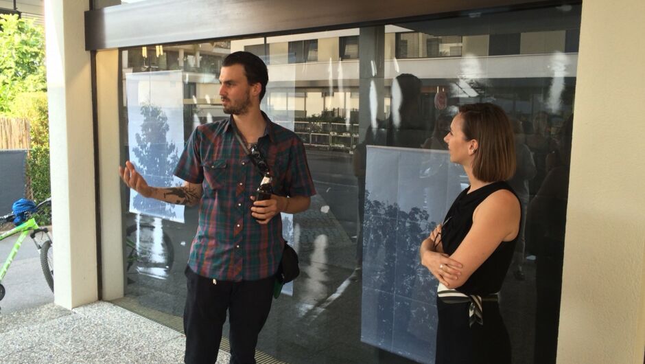 Florian Gerer "THE OFFERING"_Ausstellungseröffnung_Foto: Voit Florian Gerer "THE OFFERING"_Ausstellungseröffnung_Foto: Voit